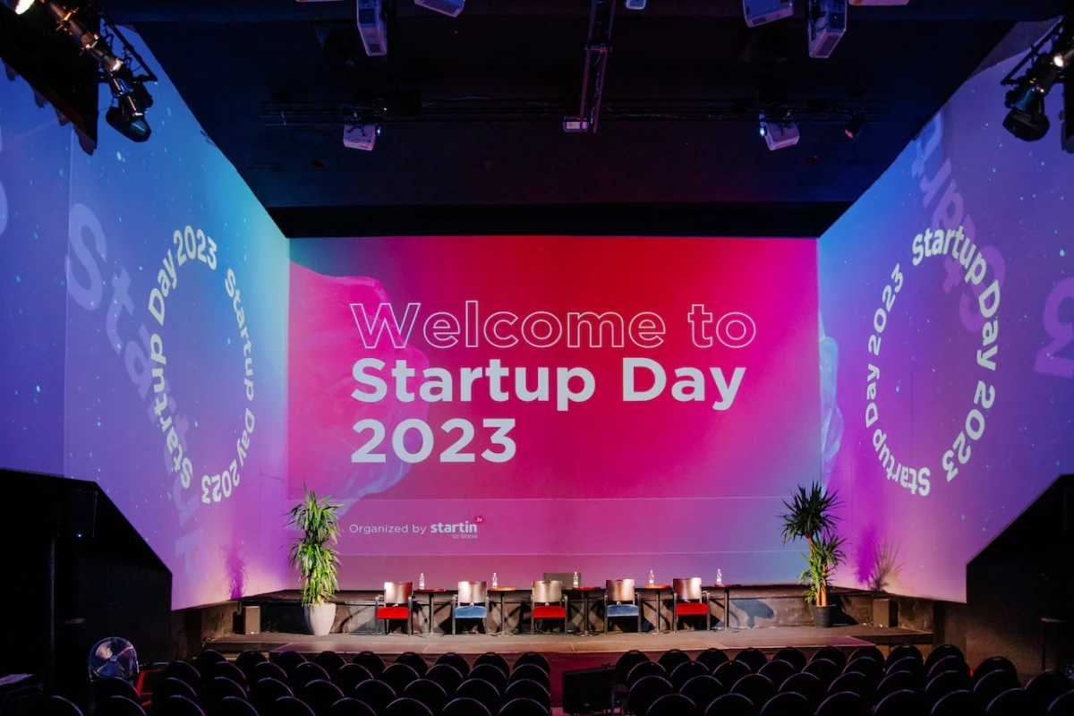 Latvian Startup Awards 2023 stage